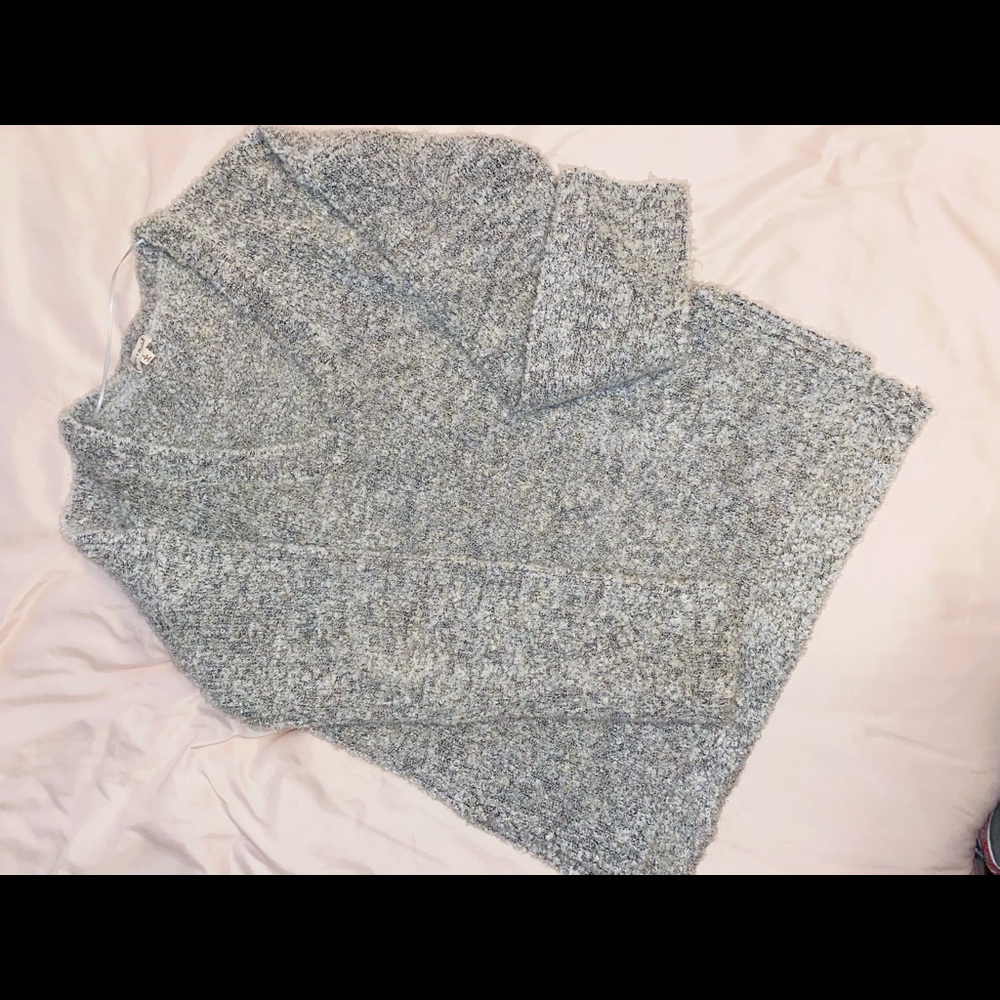 Cozy grey sweater